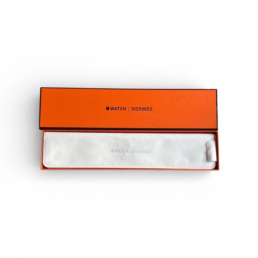 Apple Watch Hermès Band Box Authentic Orange Packaging Case 12” Luxury Watch Box